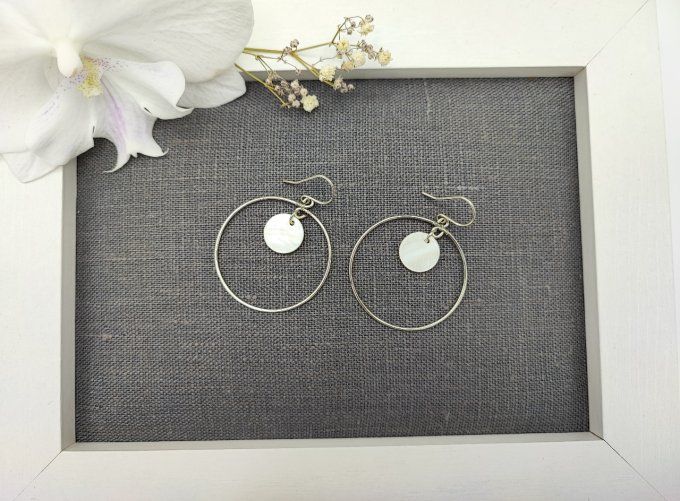 Boucles d'oreilles Noélie