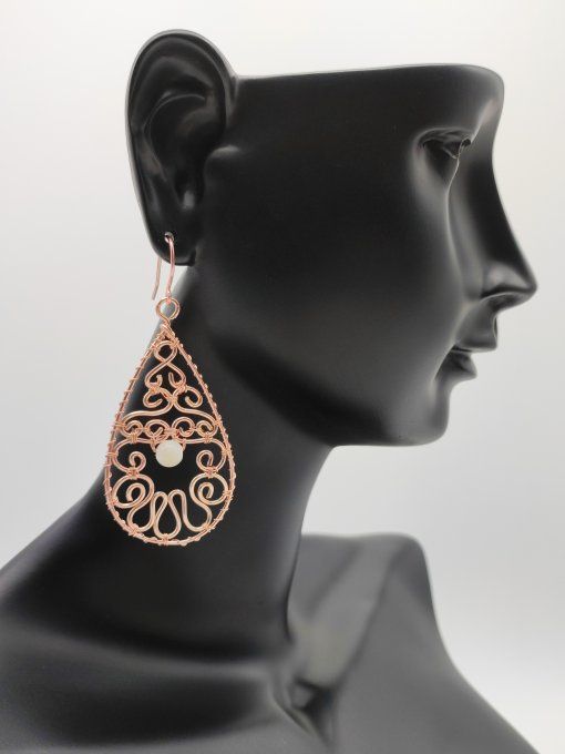 Boucles d'oreilles Constance