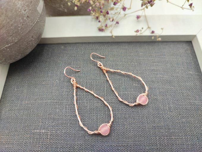 Boucles d'oreilles Flore