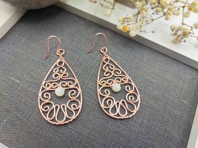 Boucles d'oreilles Constance