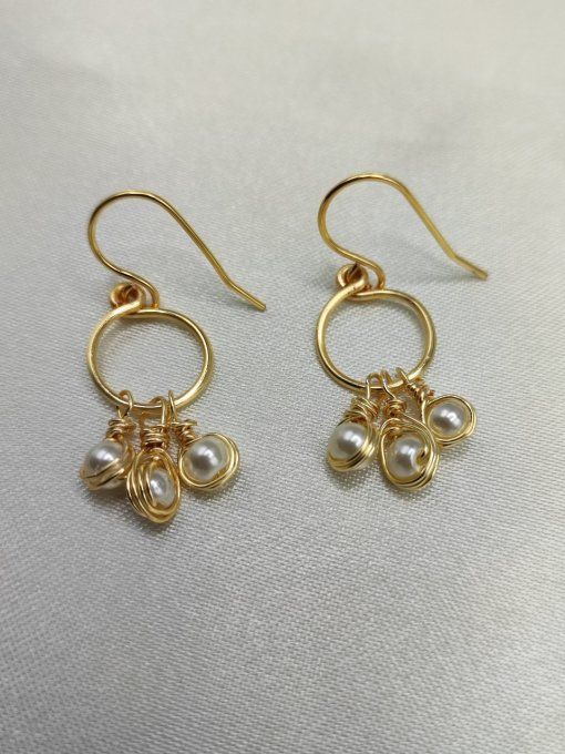 Boucles d'oreilles Inès