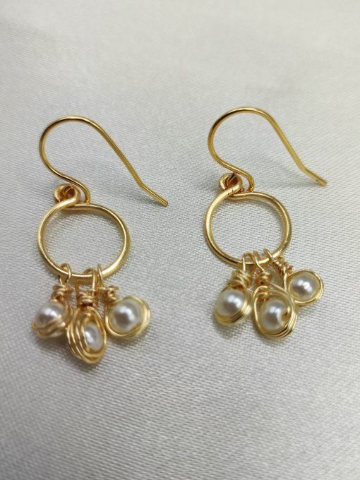 Boucles d'oreilles Inès