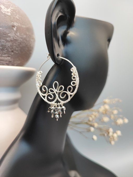 Boucles d'oreilles Elise