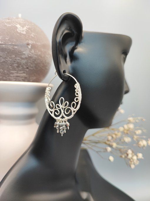 Boucles d'oreilles Elise