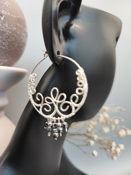 Boucles d'oreilles Elise