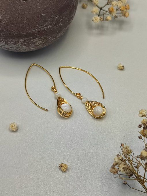 Boucles d'oreilles Émeline